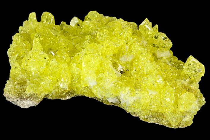 Sulfur Crystals on Matrix - Bolivia #104776